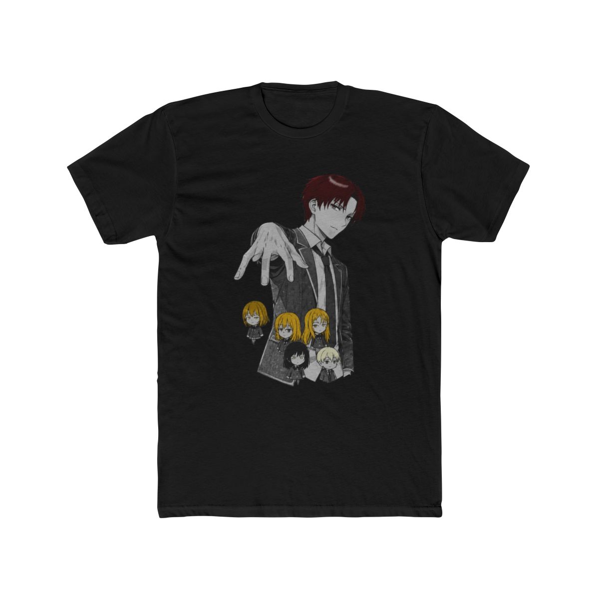 Ayanokoji Kiyotaka Vintage Washed Tee, Classroom Of The Elite Anime Shirt, Retro Manga Graphic Overs - alternate angle 2, merchandise